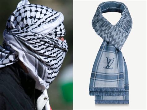 lv keffieh|Louis Vuitton slammed for selling keffiyeh.